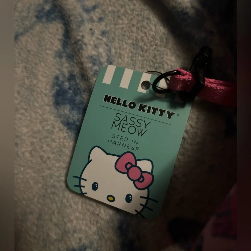 (M) hello kitty harness